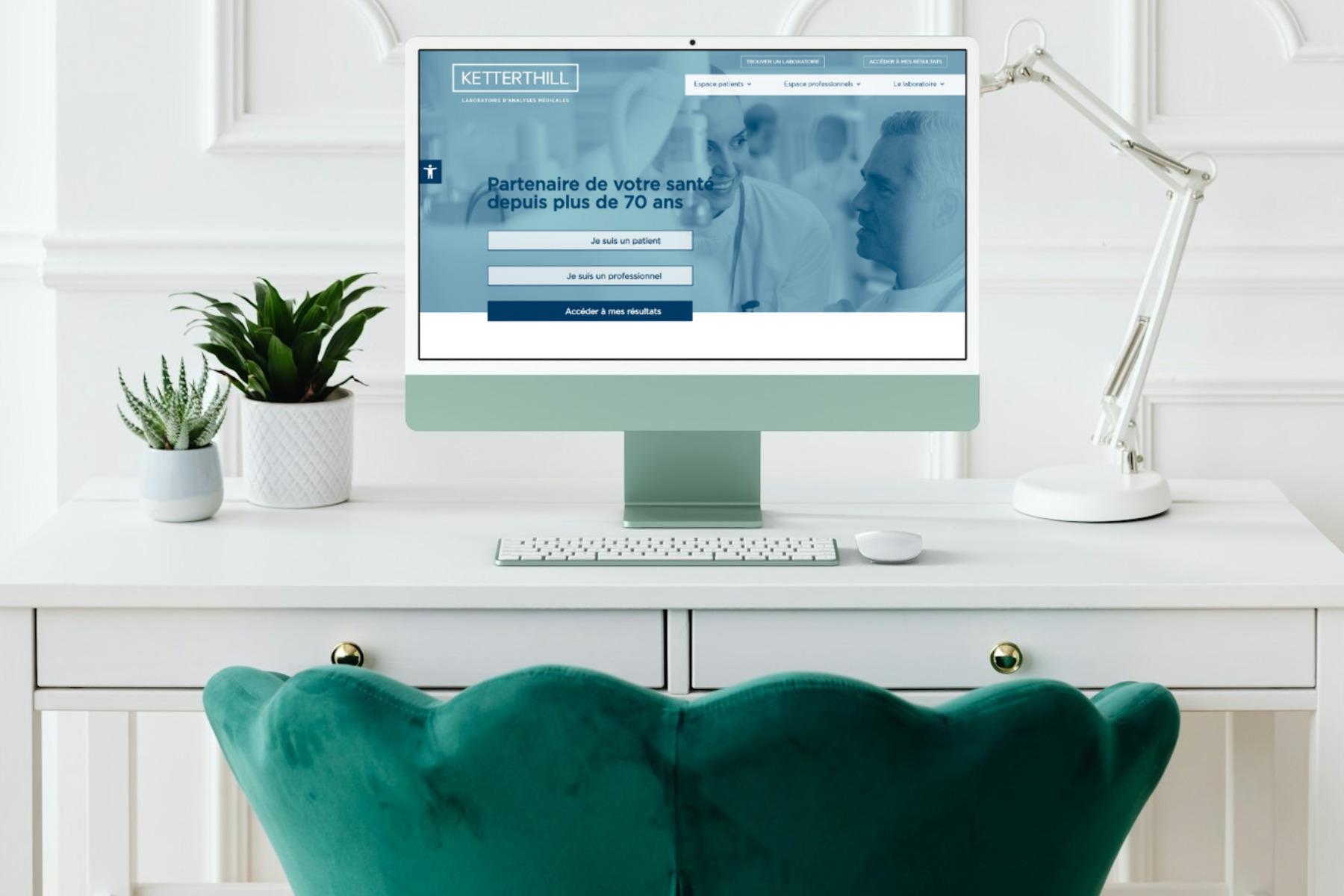 Aperçu du site internet Ketterthill créé par Conselio