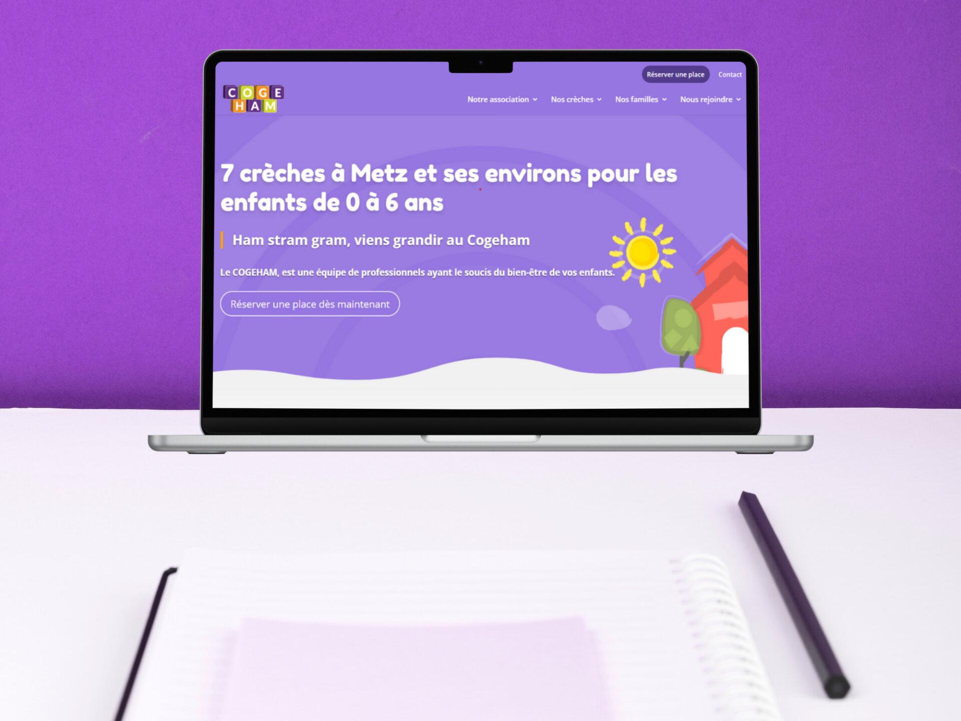 Aperçu du site internet COGEHAM créé par Conselio